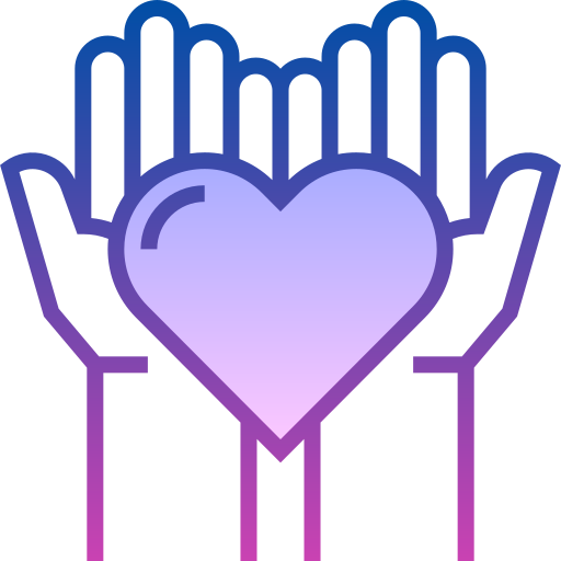 Coeur tenu dans deux mains