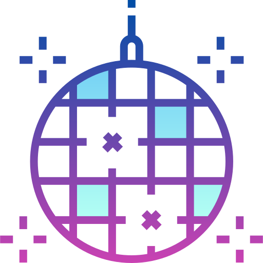 icône boule disco